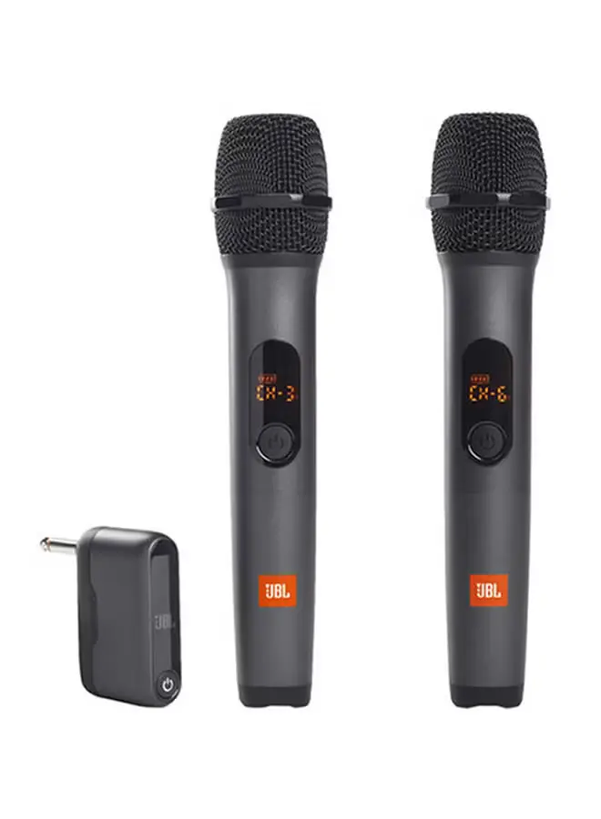 JBL Wireless Microphone Set International Version JBLWIRELESSMIC-D Black