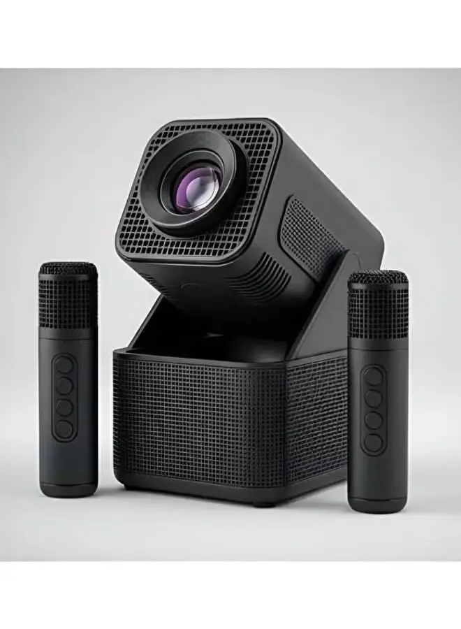 Smartbarry HT31 Smart Projector with 4K Support, HD Clarity, Wi-Fi & Bluetooth