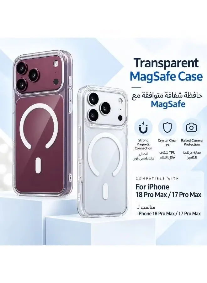 iPhone 18PM Clear Case with MagSafe