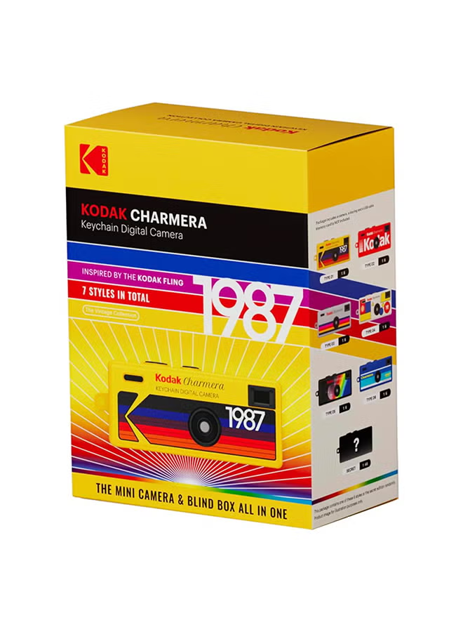 Kodak CHARMERA Keychain Digital Camera Blind Box – Single Box (1 Piece)