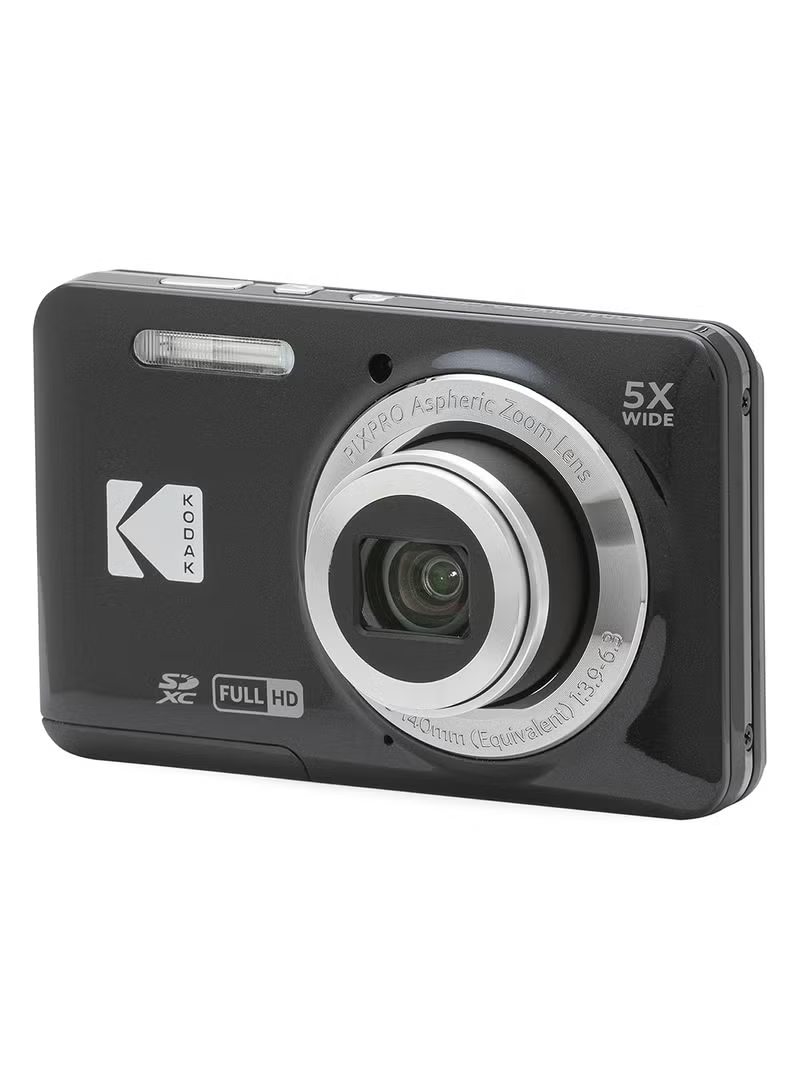 Kodak PIXPRO FZ55 16MP Compact Digital Camera – 5X Optical Zoom, 1080p Full HD Video, 2.7-Inch LCD